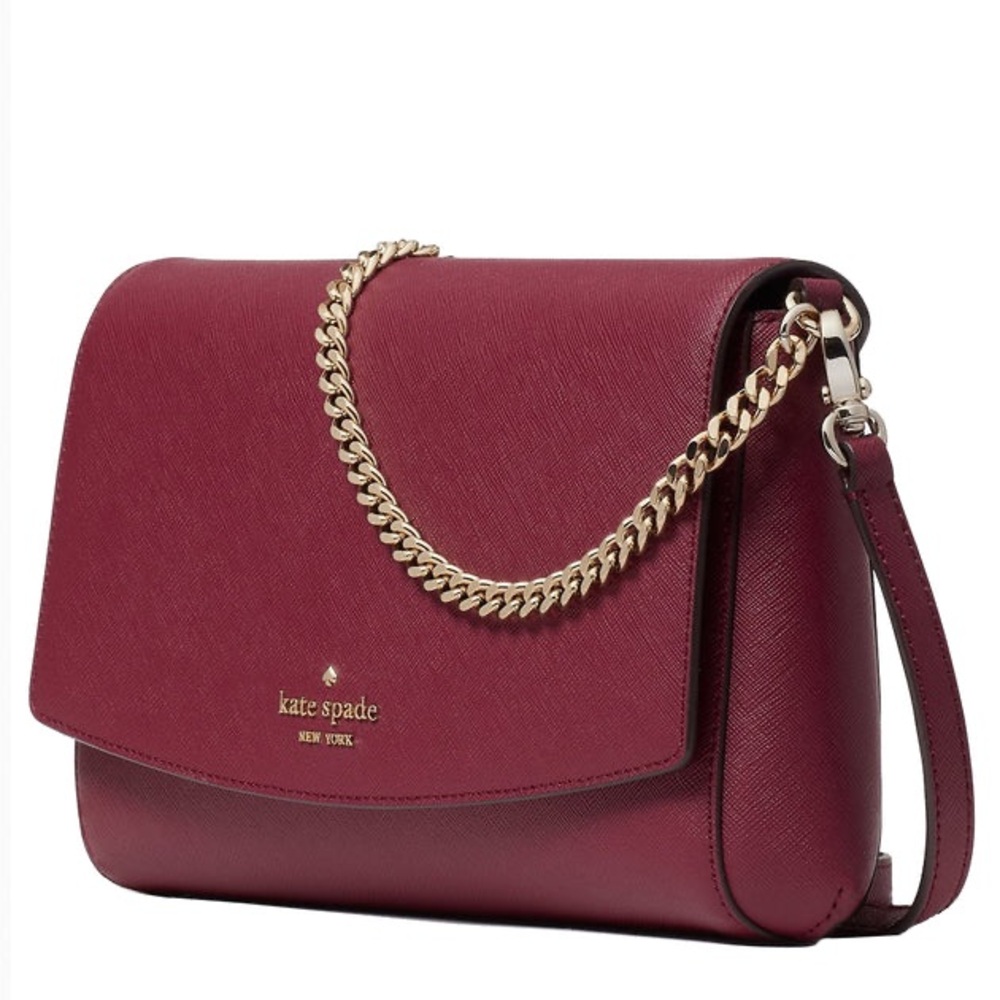 Kate Spade Laurel Way Greer Eggplant Crossbody purse
